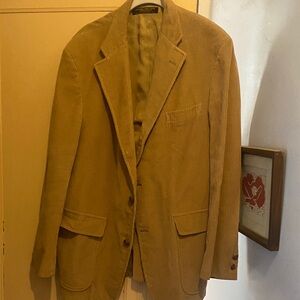 Brooks Brothers Beige Corduroy Blazer